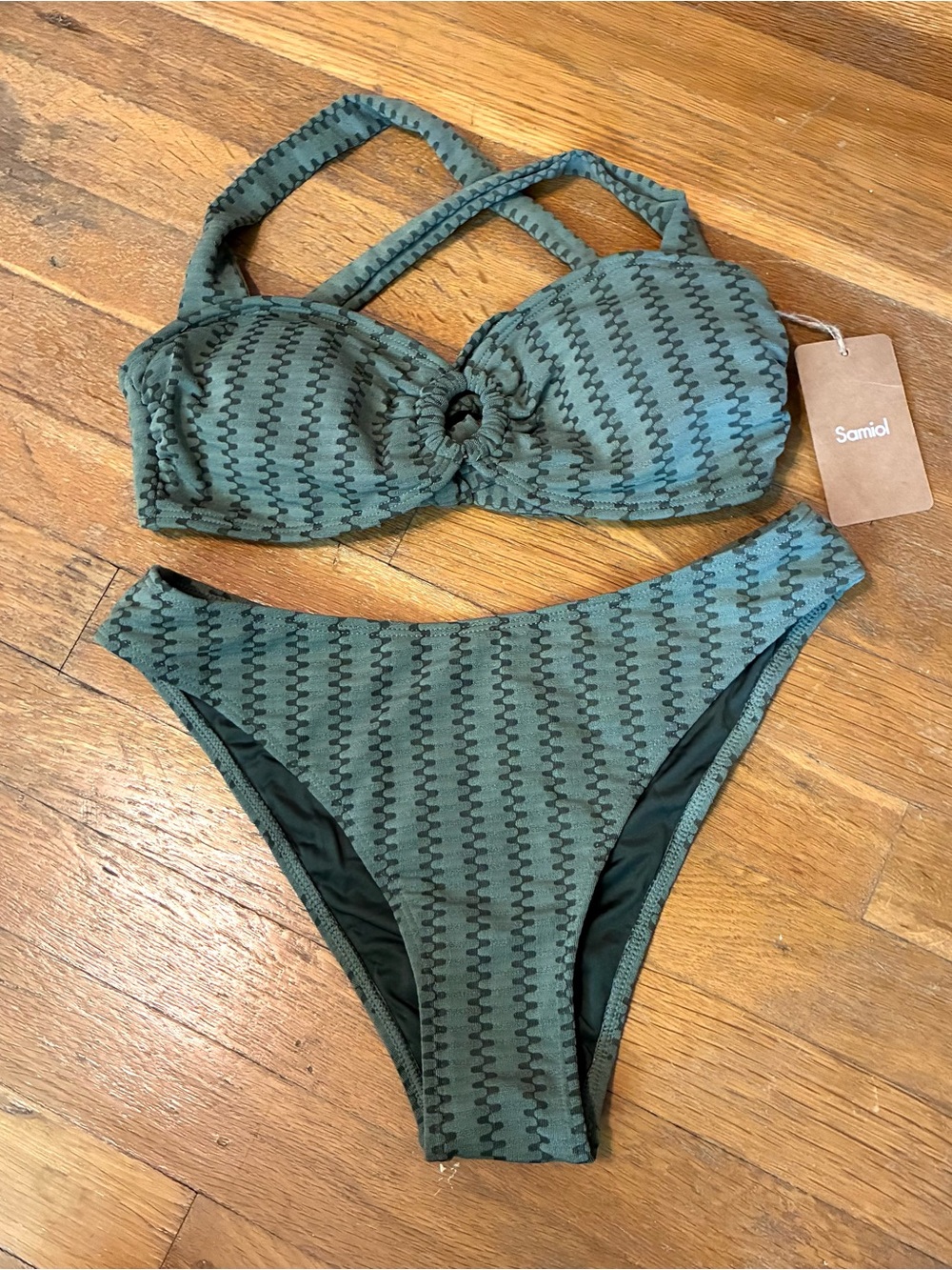 Green Bikini Set
